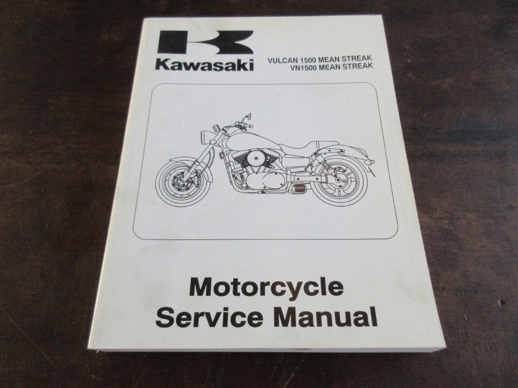 Kawasaki VN1500 Vulcan mean streak werkplaatshandboek manual, Ophalen of Verzenden, Kawasaki