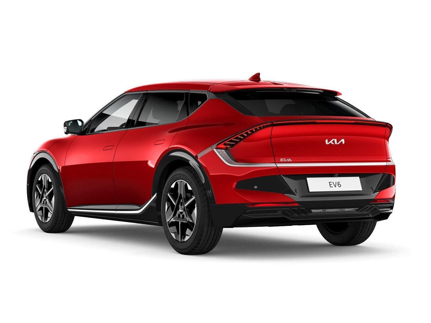 Kia EV6 Light Edition 63 kWh €42.995,- RIJKLAAR! Ruim €2, Auto's, Automaat, Achterwielaandrijving, 30 min, Leder en Stof