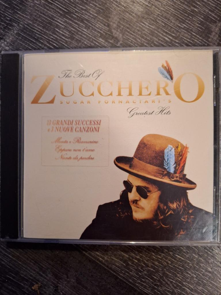 Zucchero Sugar Fornaciari's Greatest Hits CD, Ophalen of Verzenden, 1990 - 1999, Zo goed als nieuw