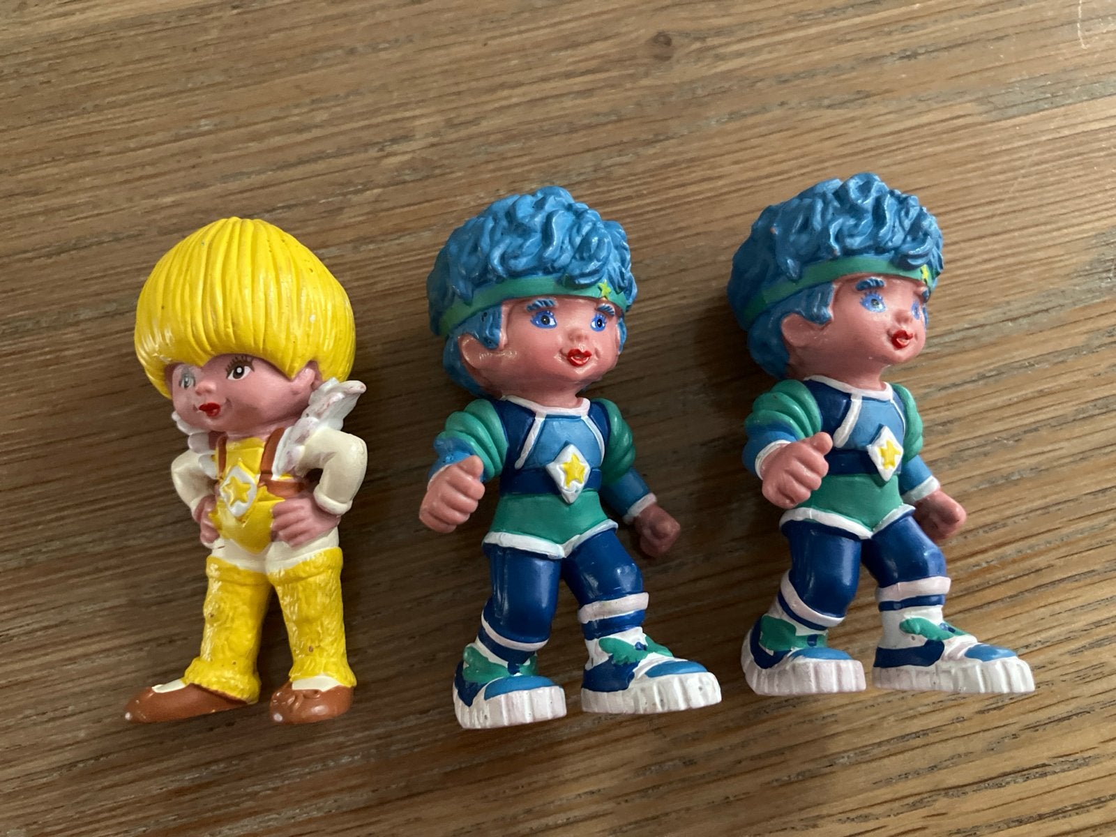 Vintage rainbow brite figuren - 1983, Ophalen of Verzenden, Gebruikt