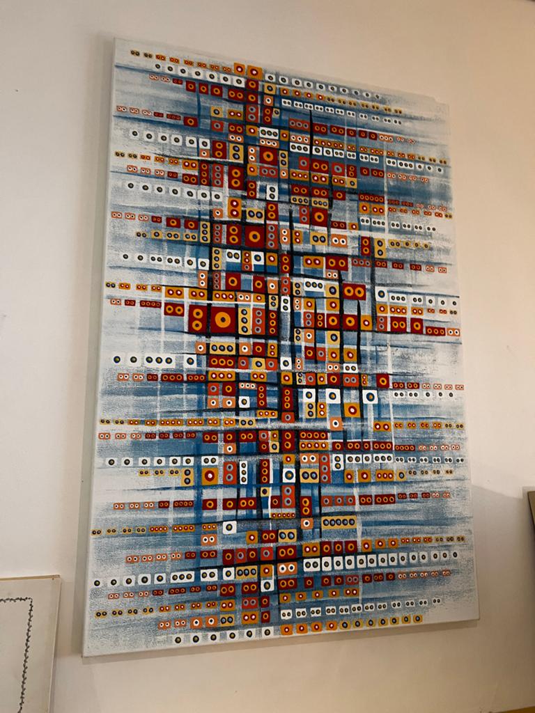 Abstract Schilderij 'Inception' van Mario Pasetto, Ophalen of Verzenden