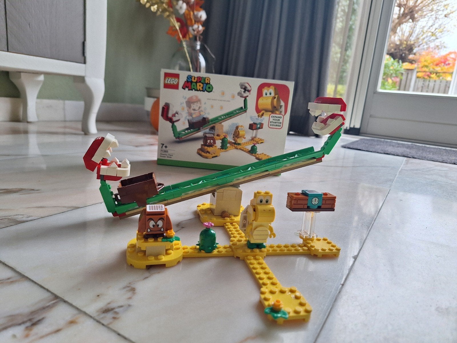 LEGO Super Mario 71365 Piranha Plant Power Slide, Compleet, Lego, Ophalen of Verzenden, Zo goed als nieuw