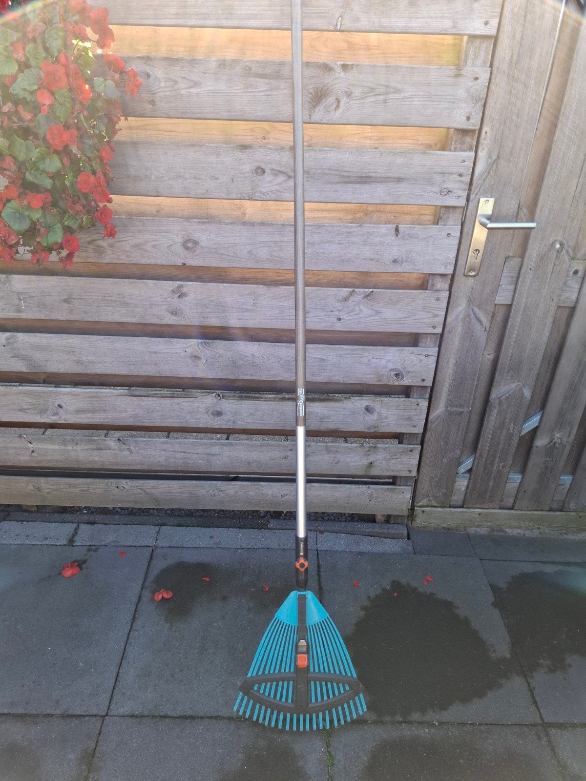 Gardena verstelbare hark met combisteel, Ophalen, Gebruikt, Hark, Gardena