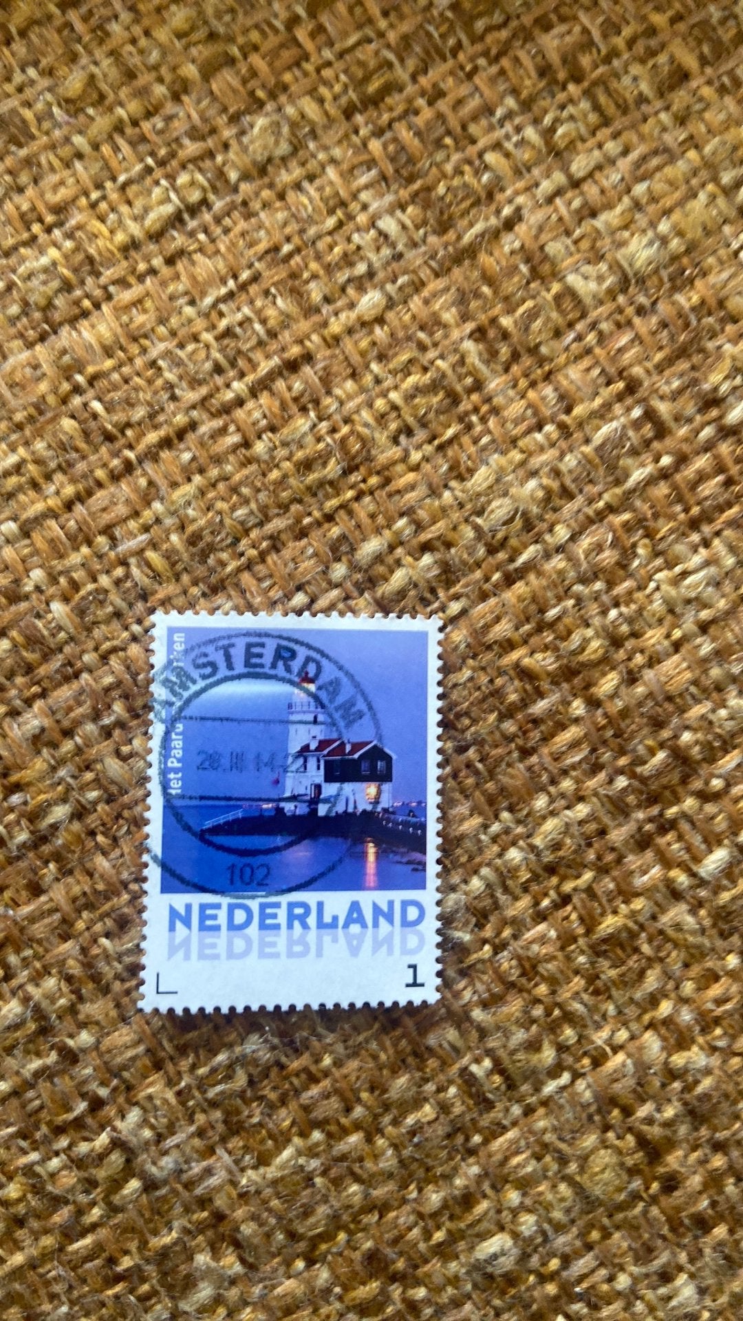 Nederland, Postzegels en Munten, Ophalen of Verzenden, Gestempeld