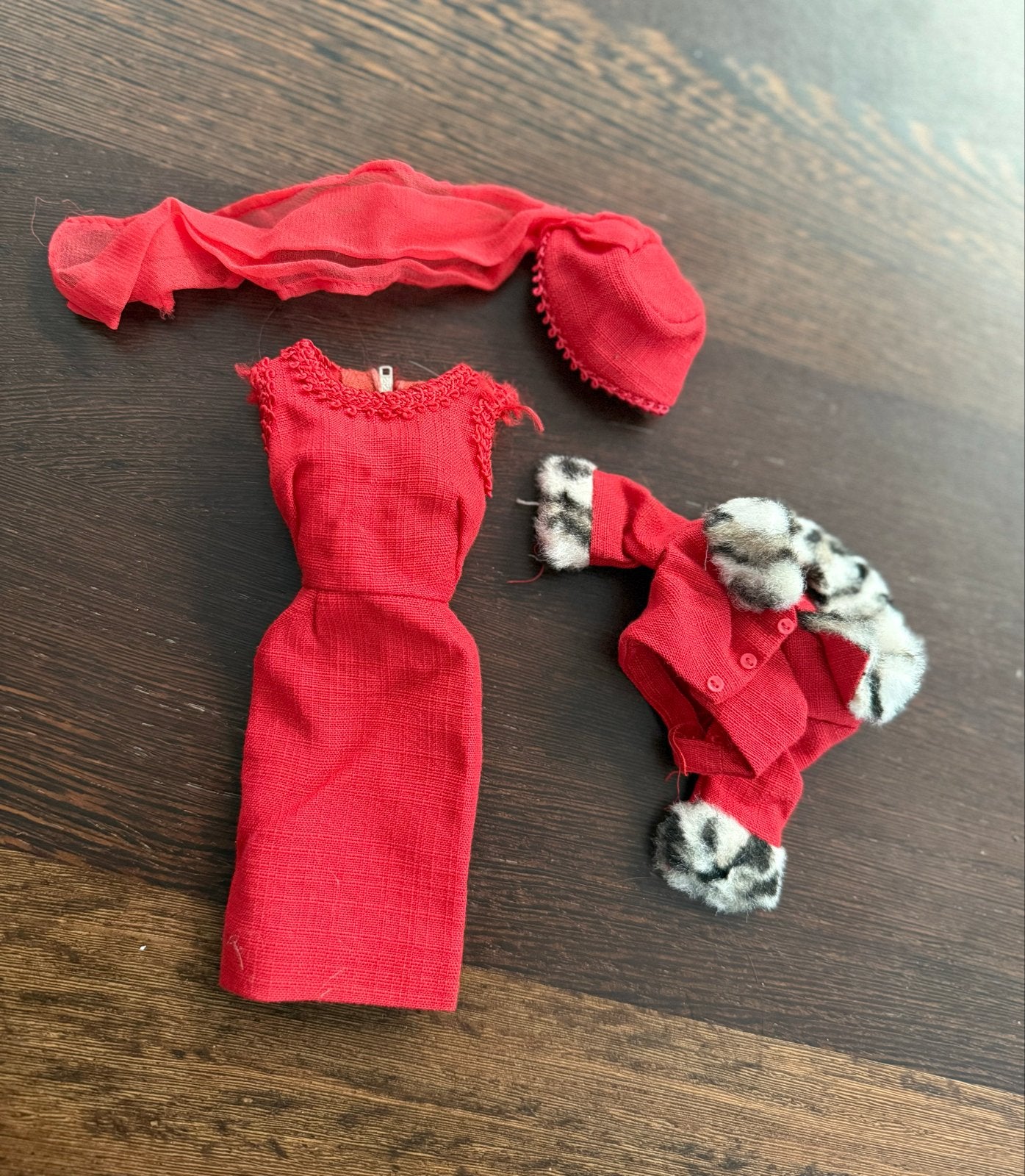 Vintage Matinee Fashion Barbie Kleding Jaren 60, Ophalen of Verzenden, Zo goed als nieuw, Barbie
