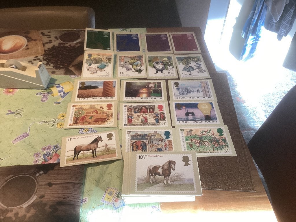 137 stuks kaarten Engeland GB UK  Heb ook Nederland jaarg, Ophalen, Buitenland