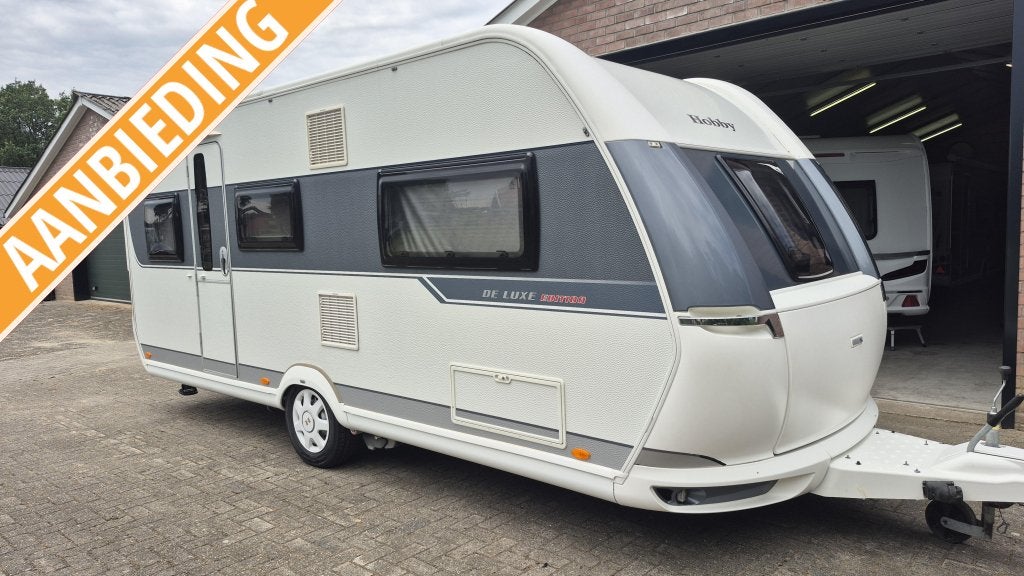 Hobby 495 UL enkele bedden, mover, voortent, Hobby, Bedrijf, 4 tot 5 meter, Overige typen