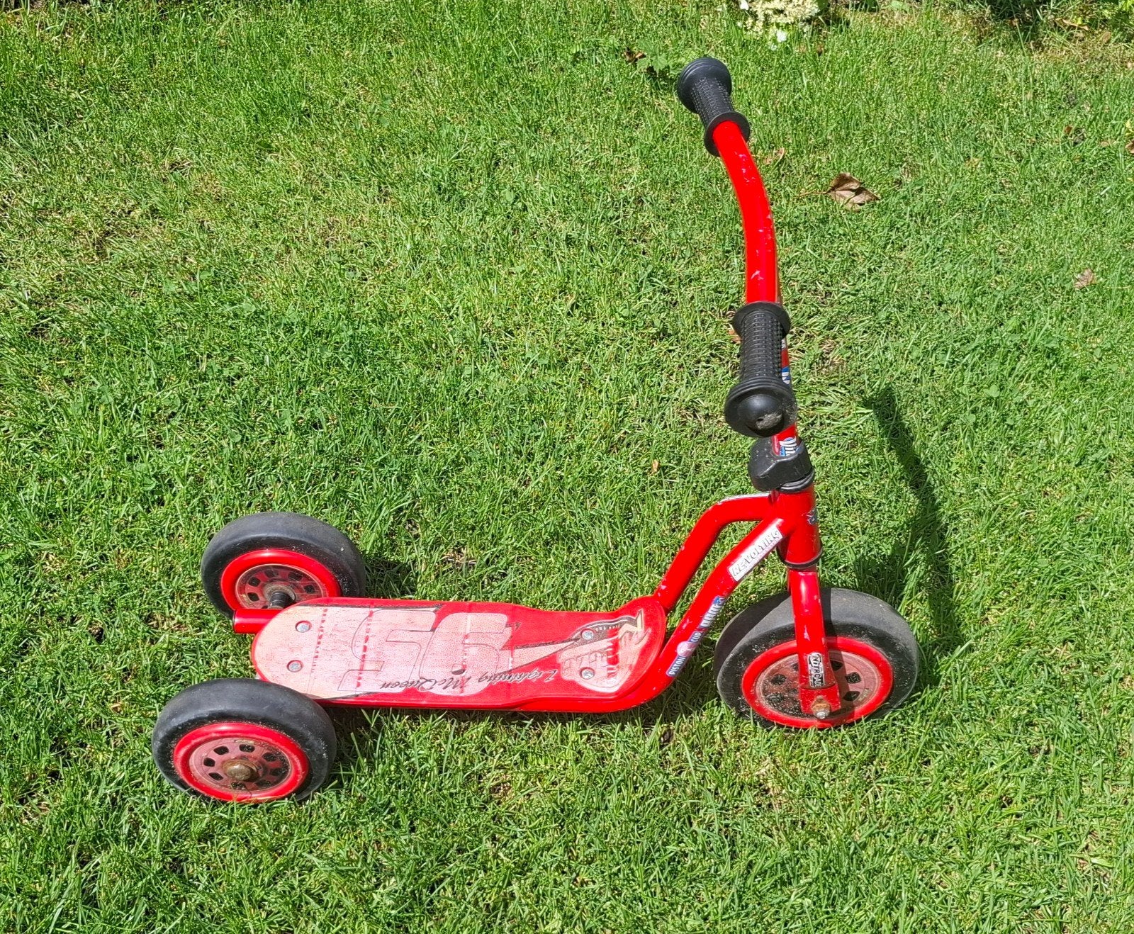 Cars step met 3 wielen, Fietsen en Brommers, Steps, Ophalen, Gebruikt, Gewone step, Cars