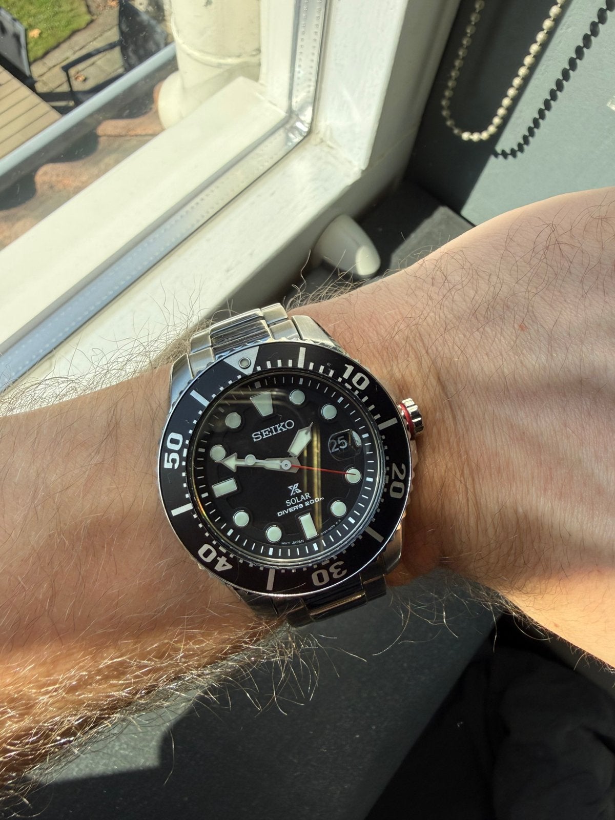 Seiko Prospex SNE437P1, Gebruikt, Staal, Verzenden, Polshorloge
