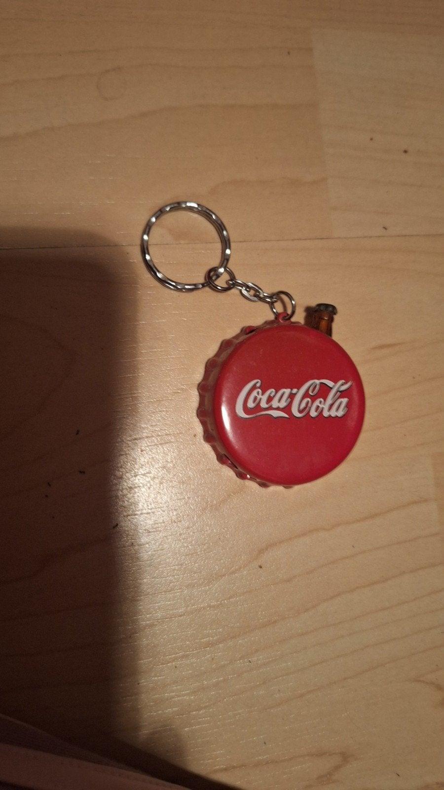 Coca-Cola aansteker sleutelhanger, Verzamelen, Ophalen, Gebruikt, Aansteker