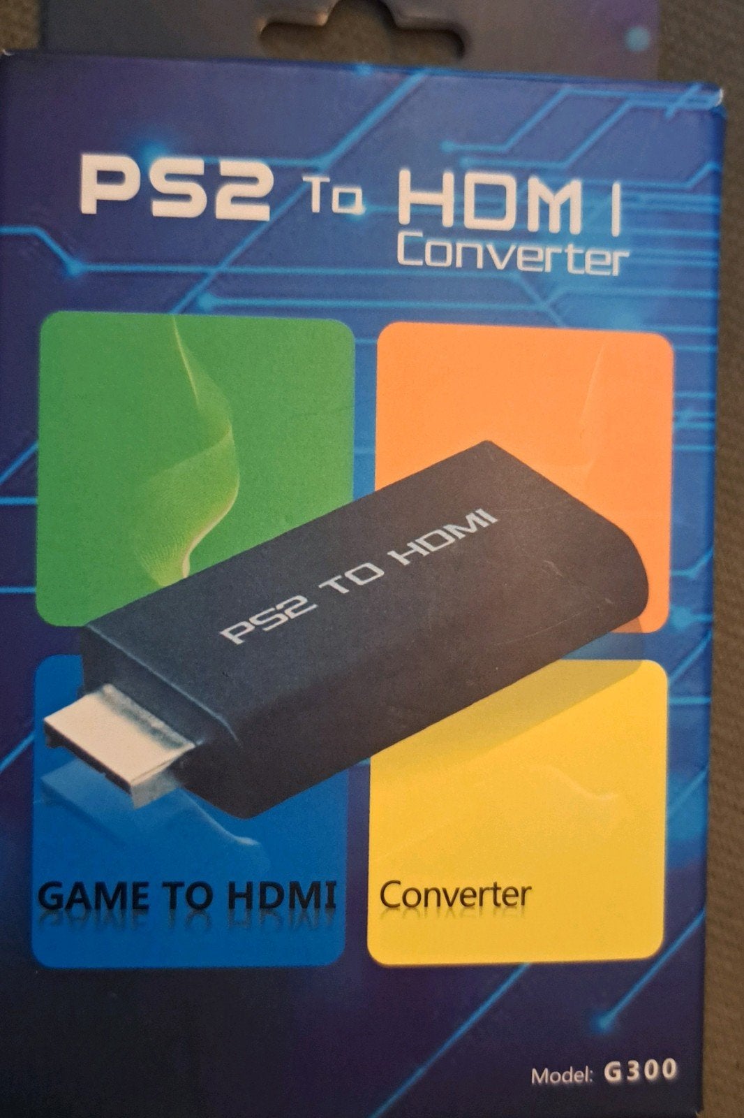 PS2 naar HDMI Converter - Model G300, Nieuw, Adapter, Overige merken, PlayStation