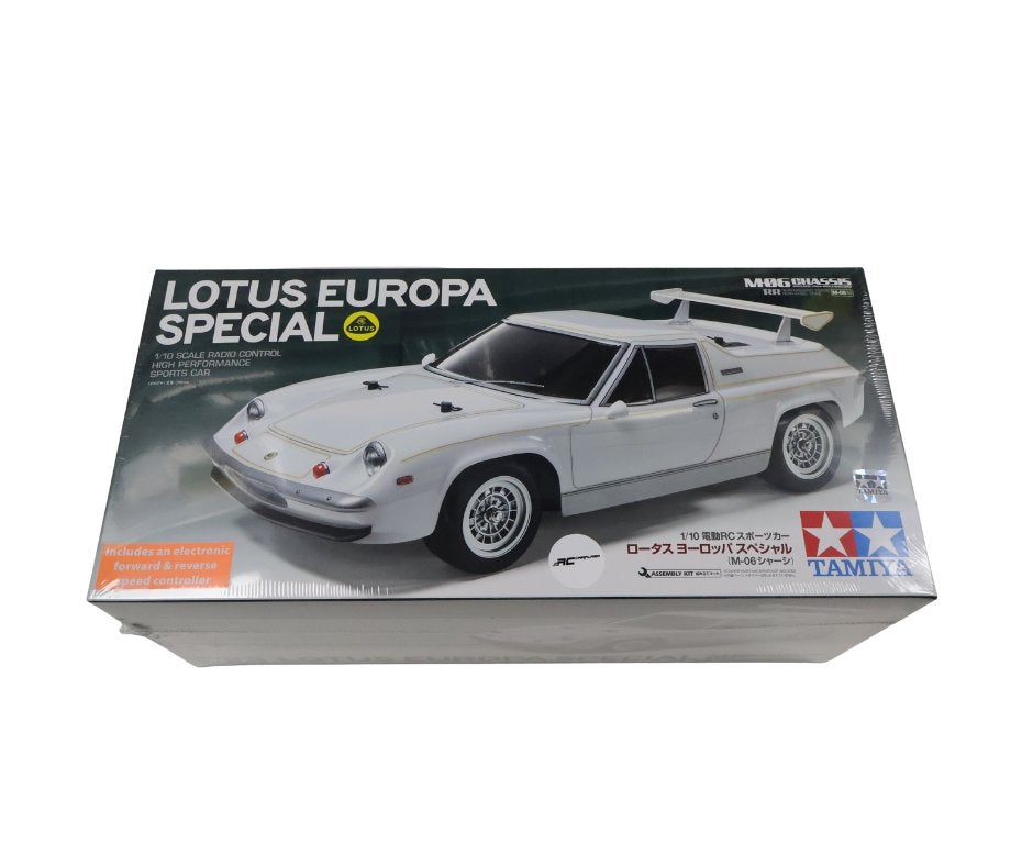 Tamiya 1/10 Lotus Europa Special M-06 M-Chassis, Hobby en Vrije tijd, Elektro, Nieuw, Ophalen of Verzenden, Schaal 1:10
