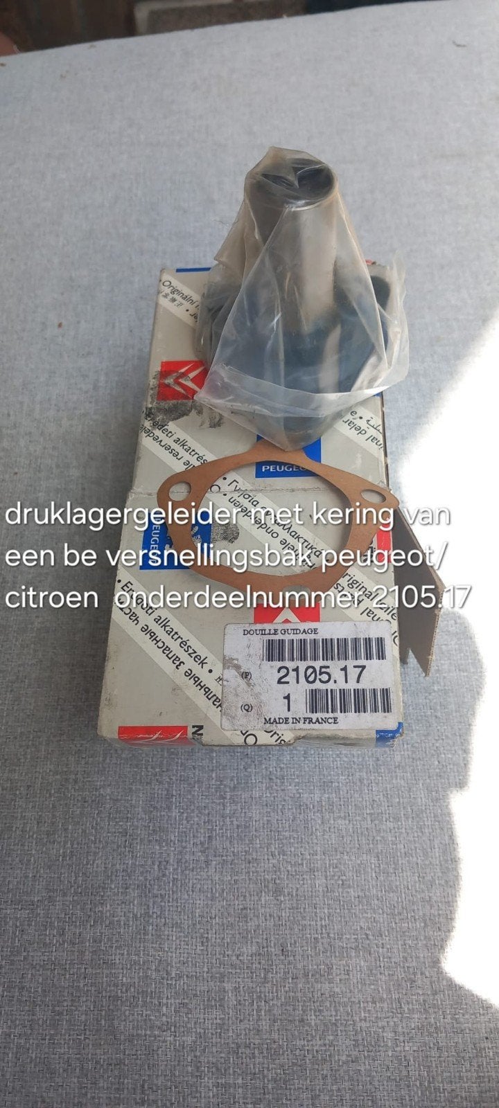 Druklagergeleider met kering voor Peugeot/Citroën, Ophalen of Verzenden, Citroën