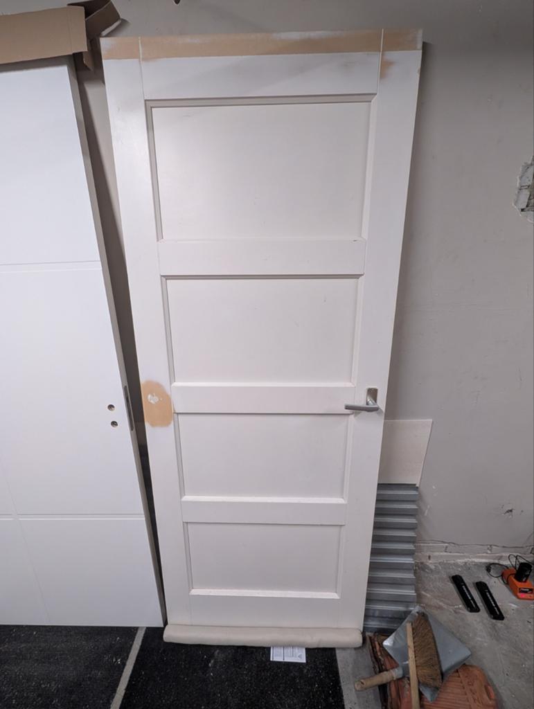 Deur 205x82,5 cm, Gebruikt, 80 tot 100 cm, Binnendeur, Ophalen of Verzenden