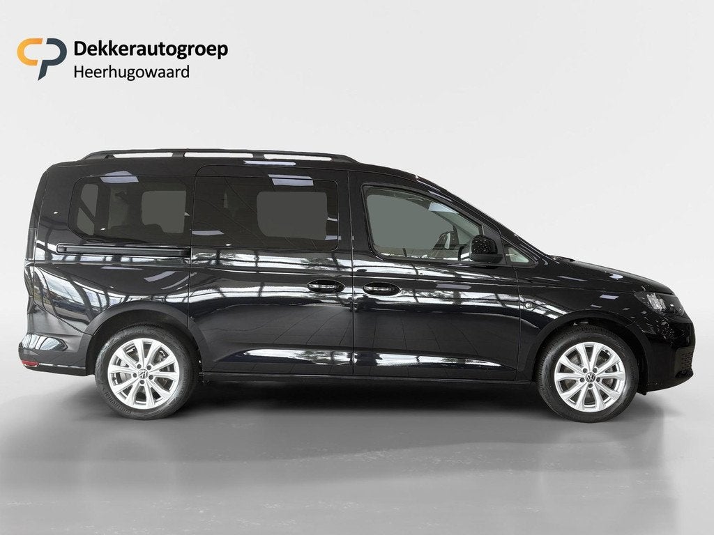 Volkswagen Caddy Maxi 1.5 TSI 7p Stoelverw. Trekhaak, Auto's, Volkswagen, 1556 kg, Stof, Euro 6, 4 cilinders