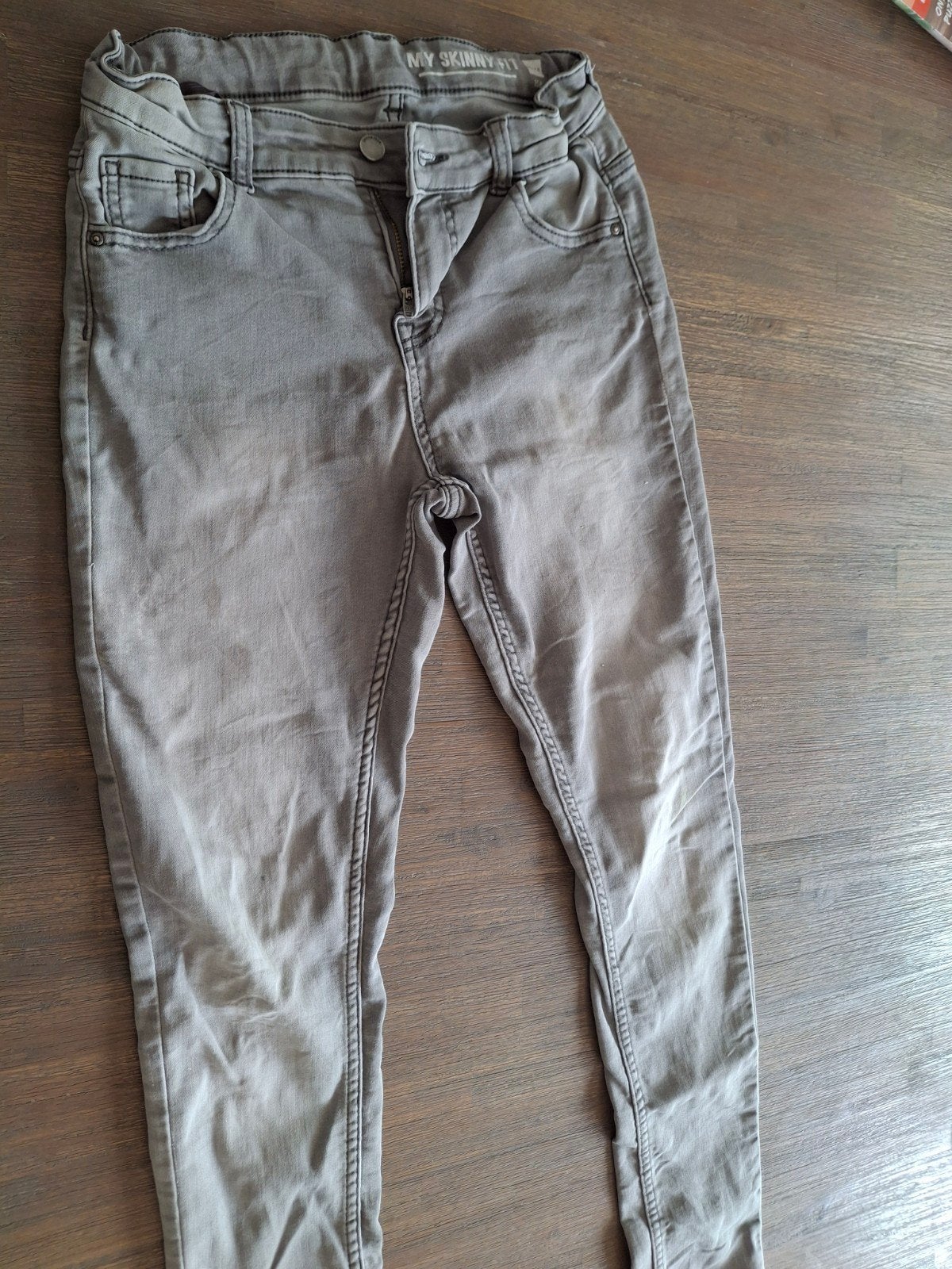 Hema Skinny Fit Jeans - Maat 158, Broek, Gebruikt, Jongen of Meisje, Ophalen of Verzenden