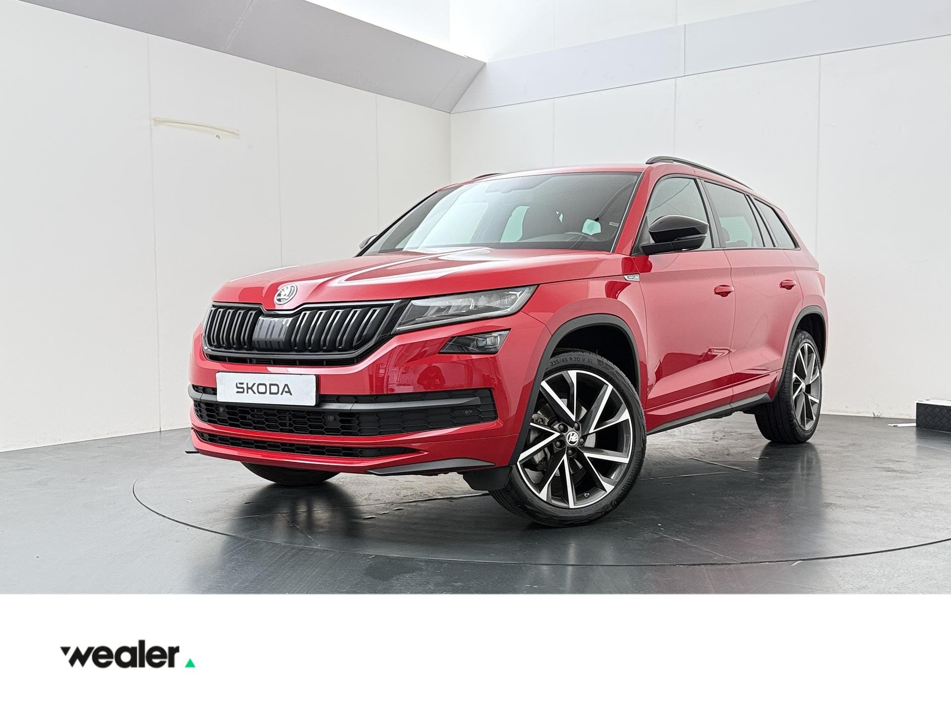 Skoda Kodiaq 1.5 TSI Sportline Business 7p. | 150 PK | Trekh, Auto's, 12 maanden, 4 cilinders, Origineel Nederlands, Bedrijf