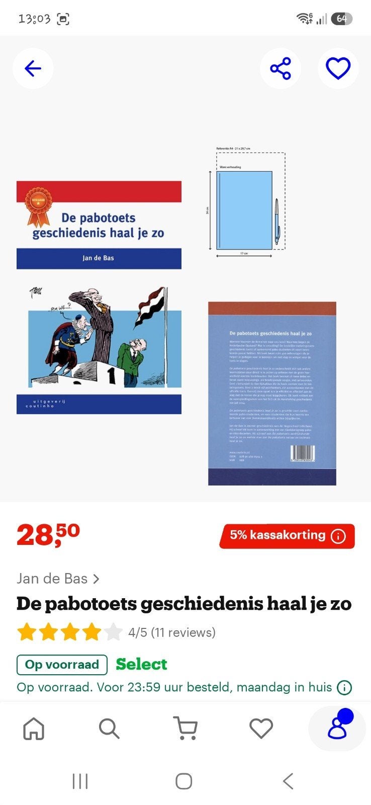 Boeken ter voorbereiding op de pabo, Overige vakken, Jan de Bas, Ophalen of Verzenden, Zo goed als nieuw
