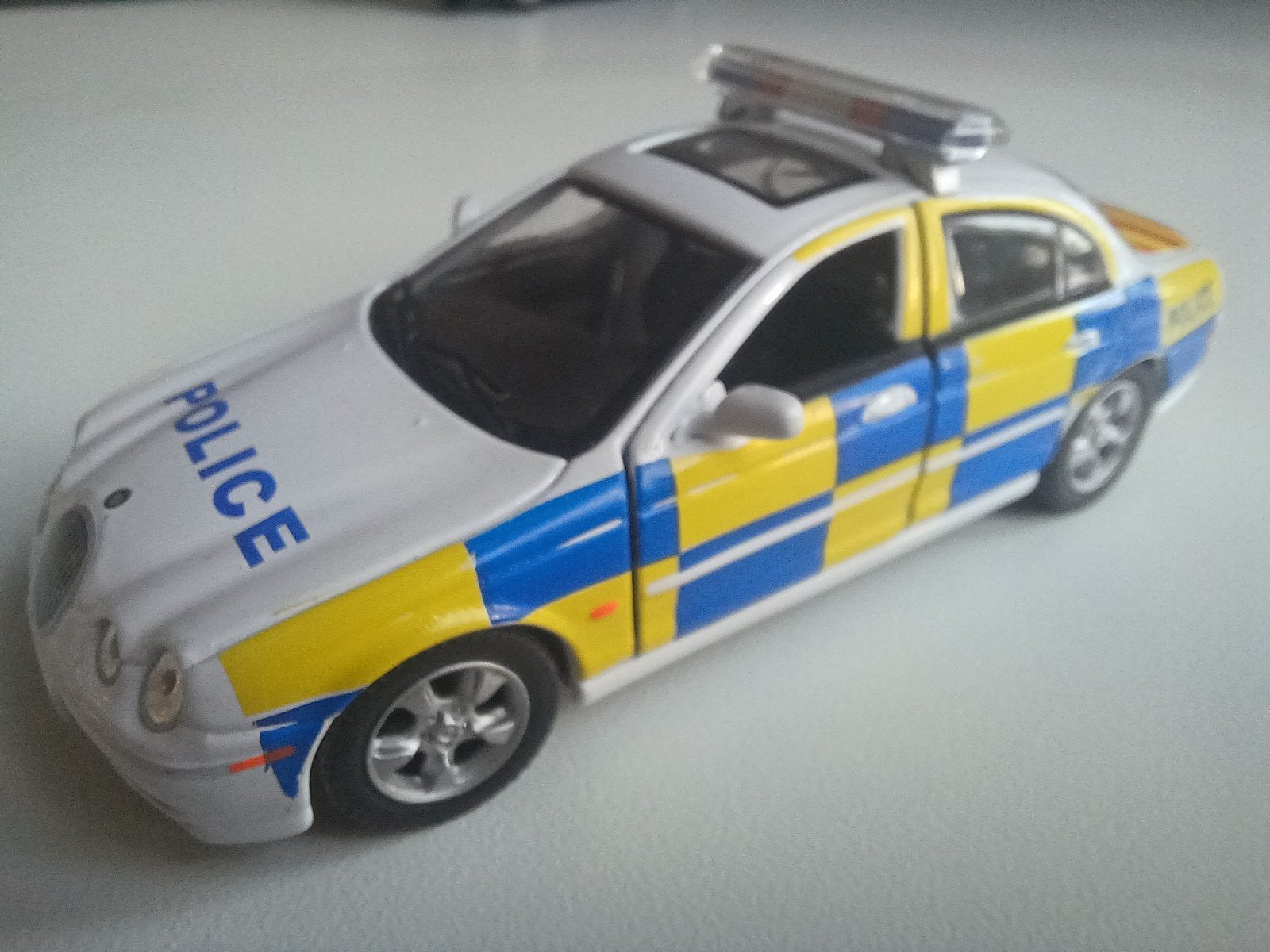 Jaguar S-Type GB Police 2002 Diecast 1:43, Ophalen of Verzenden, Nieuw, Auto, Overige merken