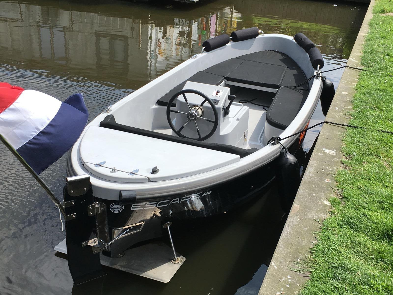 Escape 600 Sloep – Honda 15 PK – Compleet uitgerust, Ophalen, Benzine, Buitenboordmotor, Anker