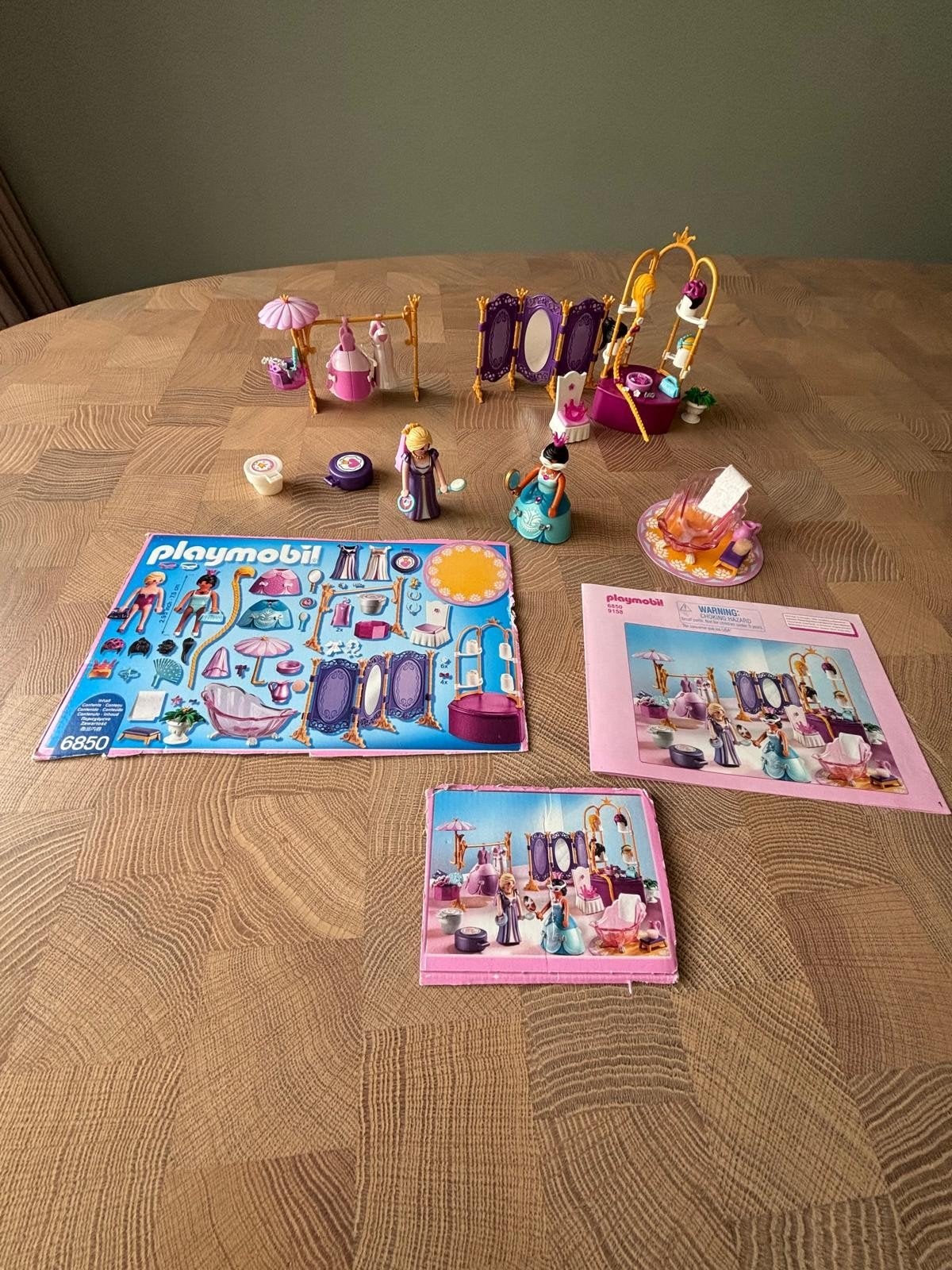 Playmobil koninklijke kleedkamer en schoonheidssalon - 6850, Kinderen en Baby's, Complete set, Overige typen, Ophalen of Verzenden