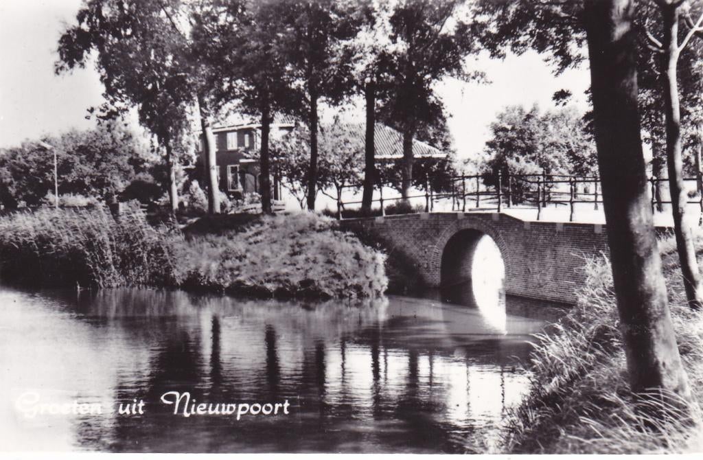 Nieuwpoort.  Groeten uit.  **, Verzenden, 1960 tot 1980, Ongelopen, Zuid-Holland
