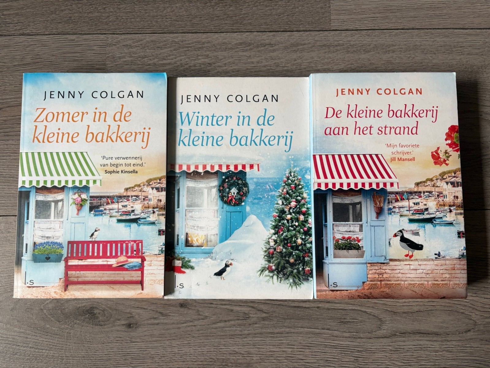 Serie van de kleine bakkerij van: JENNY COLGAN, Boeken, Ophalen of Verzenden, Zo goed als nieuw
