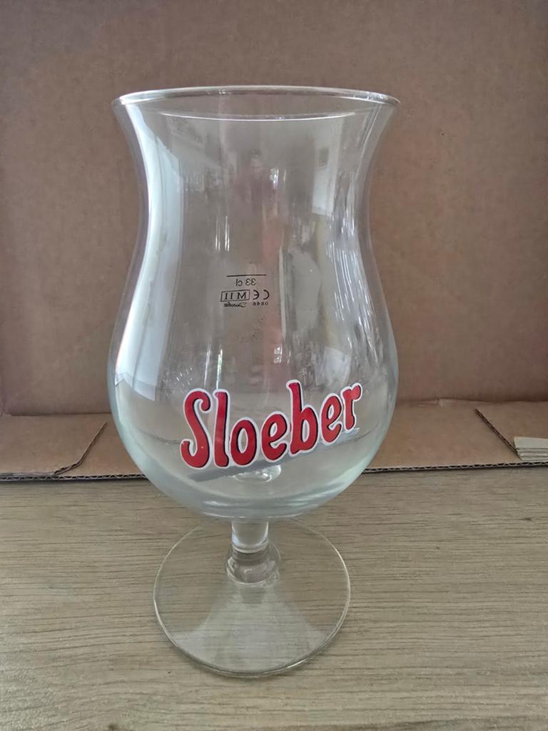 Sloeber bierglas, Ophalen, Zo goed als nieuw, Bierglas