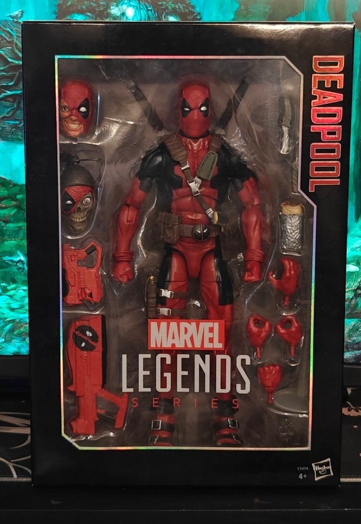 Marvel Legends: Deadpool 30cm, Ophalen of Verzenden, Gebruikt