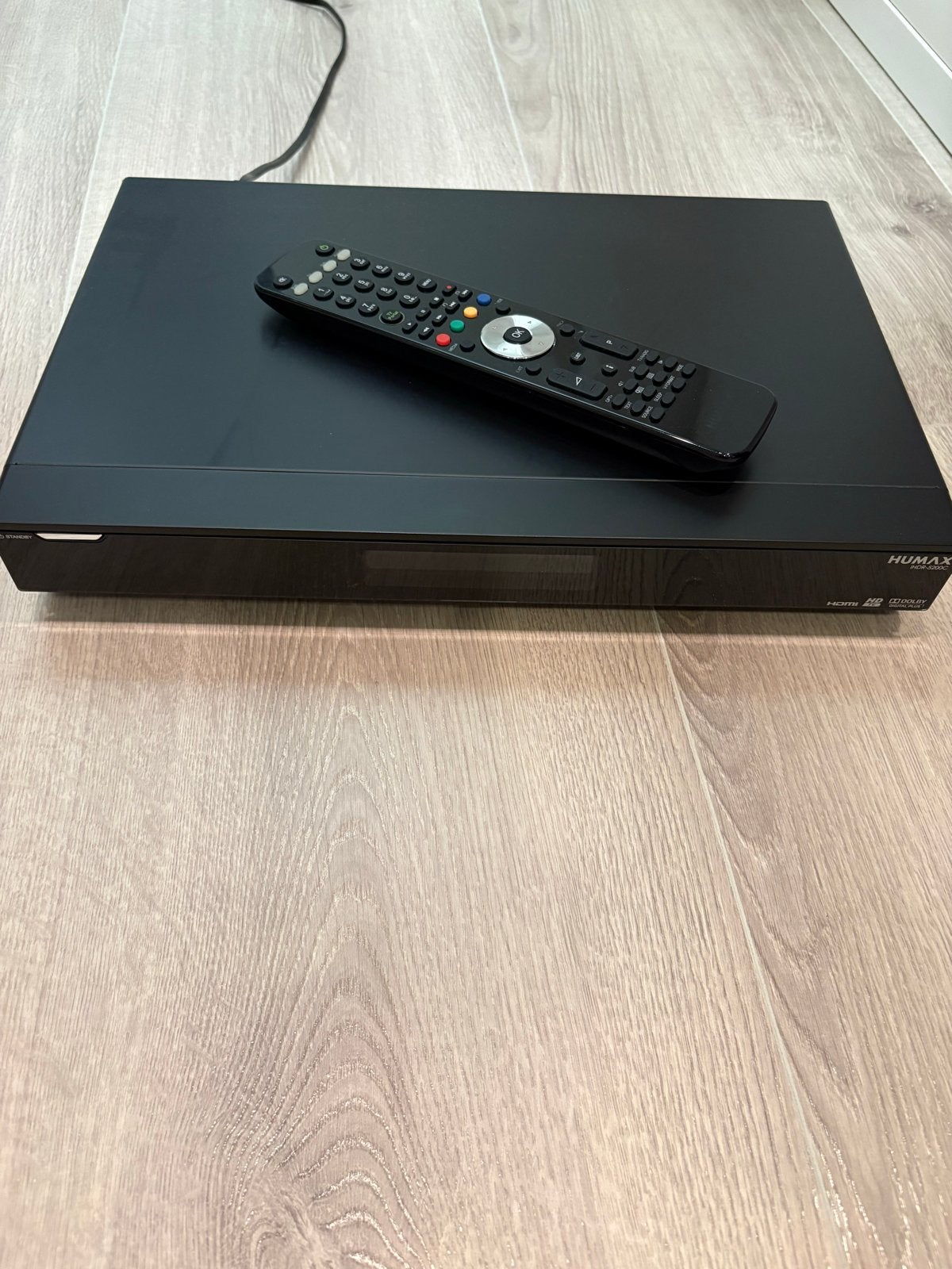 Humax ihdr-5200c digitale ontvanger met afstandsbediening, Ophalen of Verzenden, Gebruikt, Decoder