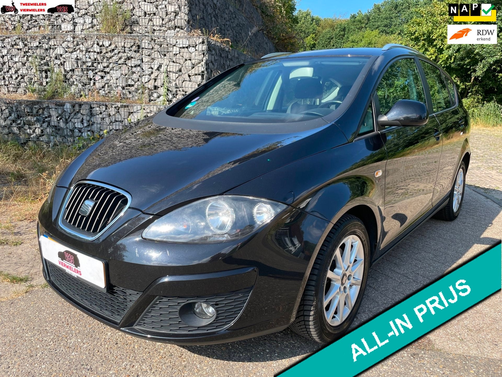 Seat Altea XL 1.8 TFSI Style Parkeersen- Trekhaak - Climat-, Auto's, Voorwielaandrijving, Euro 5, Stof, Gebruikt