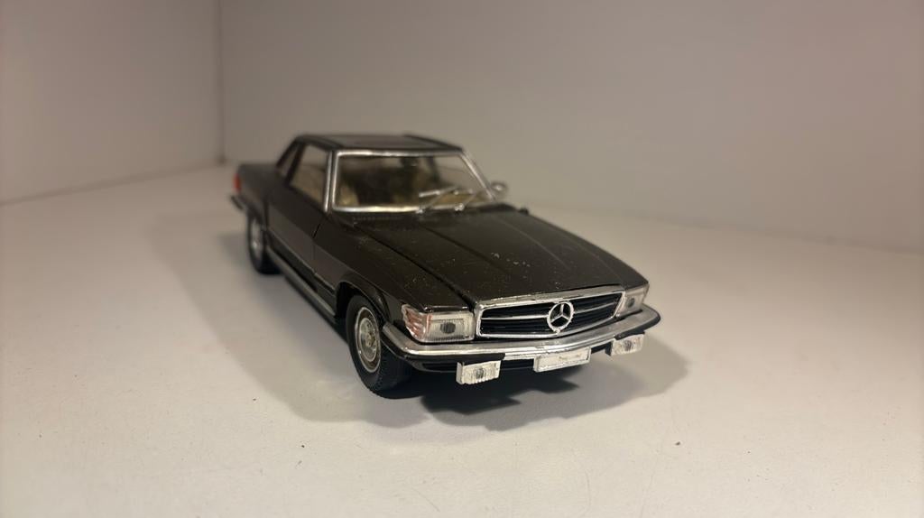 Mercedes benz 450sl polistil 1.24, Overige merken, Ophalen of Verzenden, A, A