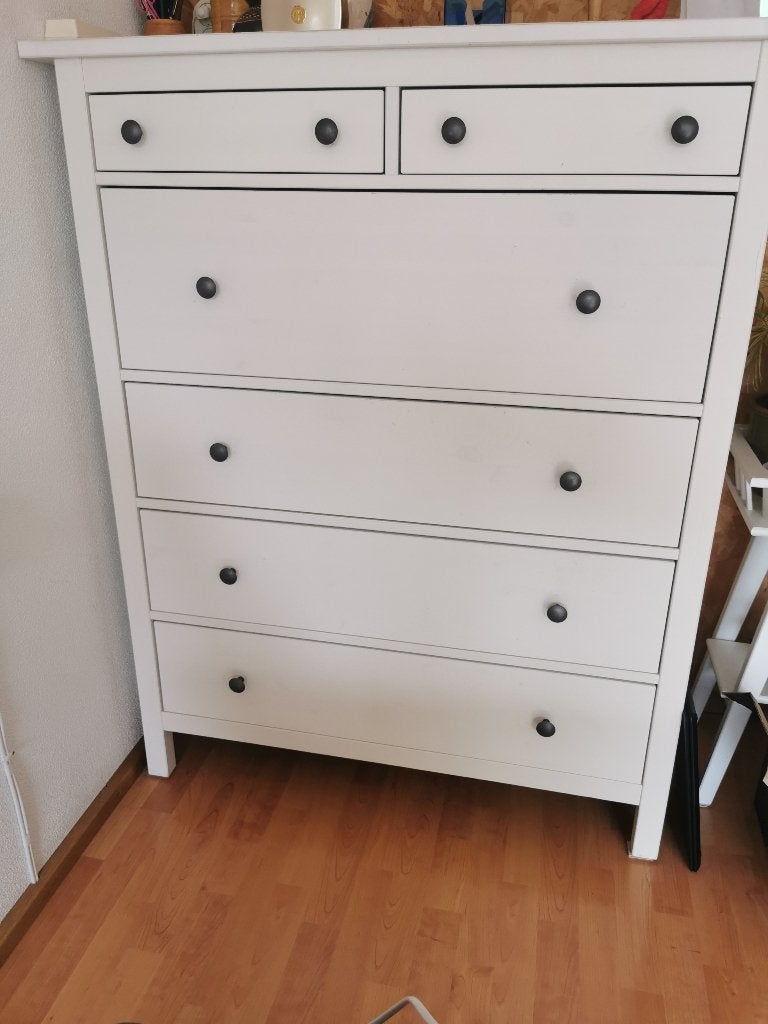 Buffetkast Ikea Wit, Huis en Inrichting, Kasten | Buffetkasten, Ophalen, Gebruikt, 100 tot 150 cm, Met lade(s)