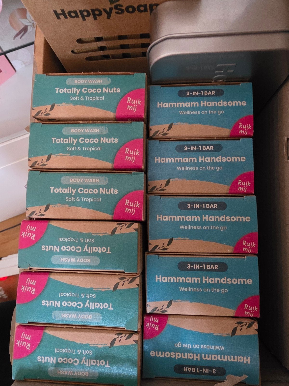 HappySoaps Shampoo & Body Wash Bars - Diverse Soorten, Verzenden, Nieuw, Bad & Douche