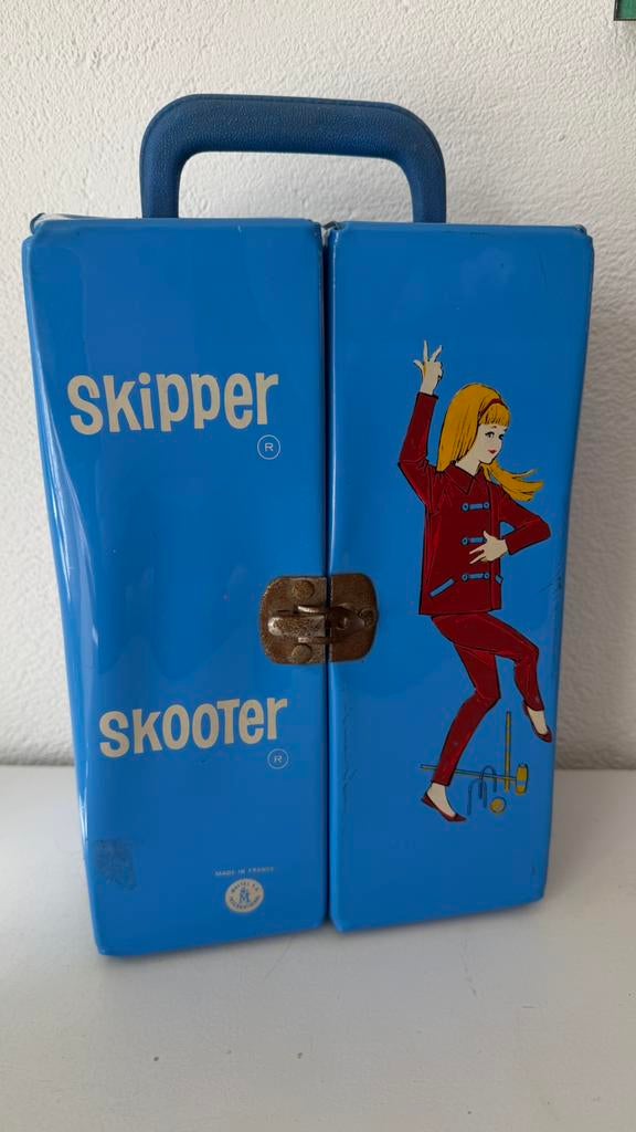 Barbie SKIPPER SKOOTER Mod Koffertje, Ophalen of Verzenden, Gebruikt