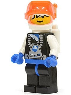 LEGO Minifig Poppetje Space Ice Planet 2002 sp018, Lego, Ophalen of Verzenden, Zo goed als nieuw, Space