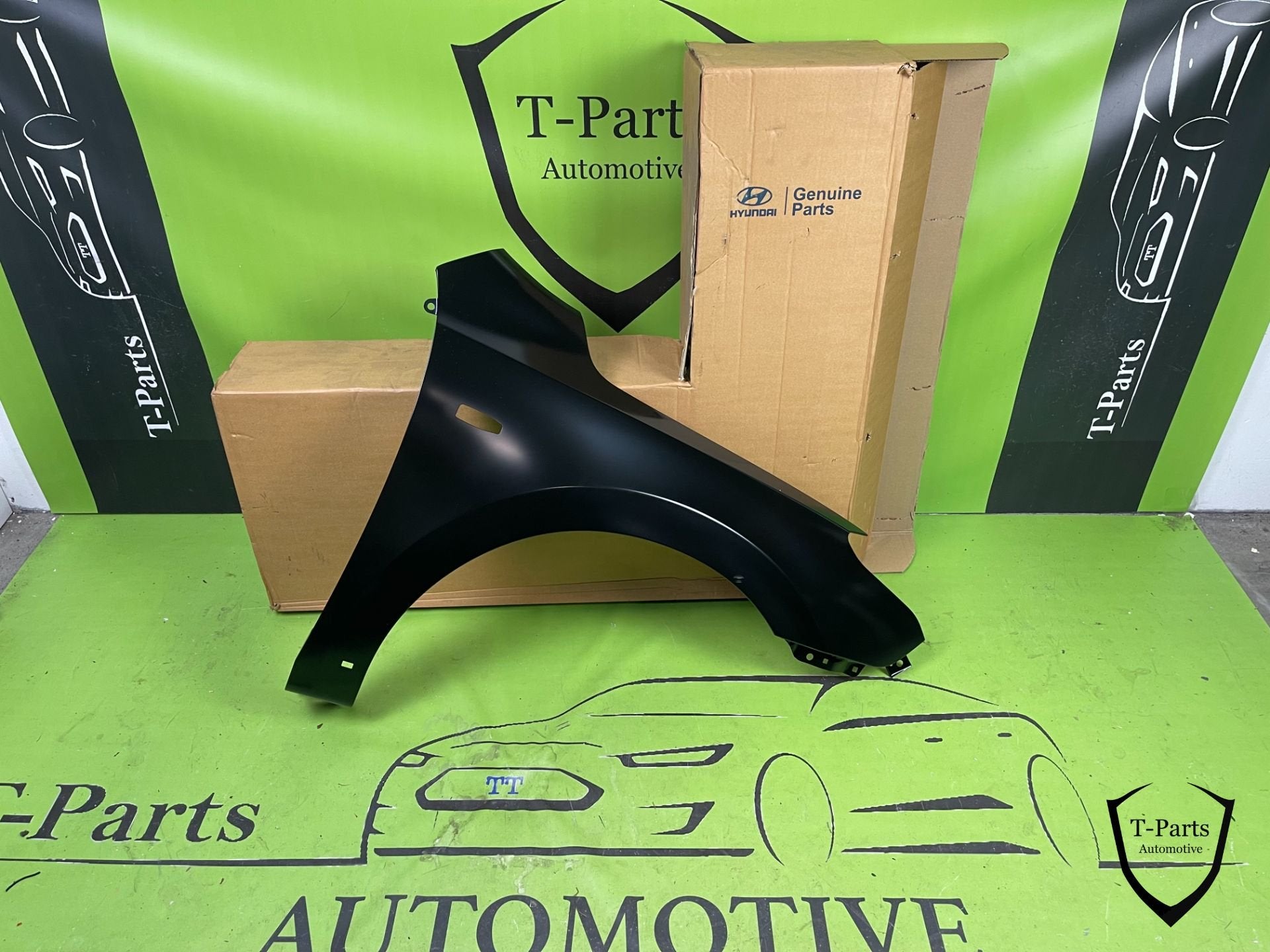 hyundai i30 rechts zijscherm nieuw 2007-2012 spatbord 66321-