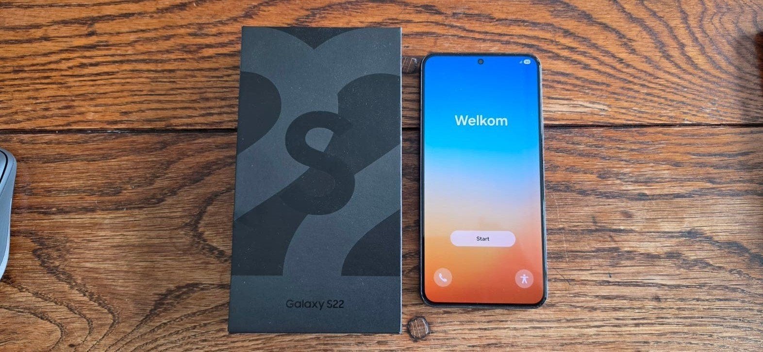 Samsung S22 - 256 GB phantom black Zo goed als nieuw, Telecommunicatie, Mobiele telefoons | Samsung, Zwart, Touchscreen, Ophalen of Verzenden