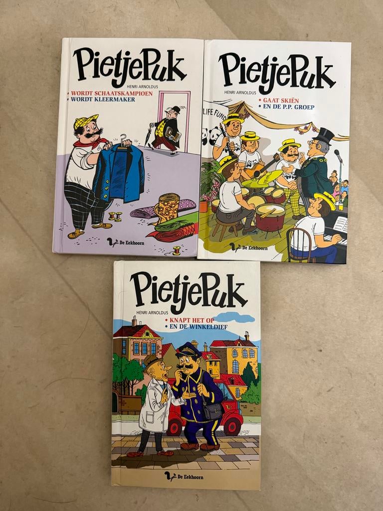 Pietje Puk Boeken - 3-delige set, Ophalen of Verzenden, Gelezen, Fictie algemeen