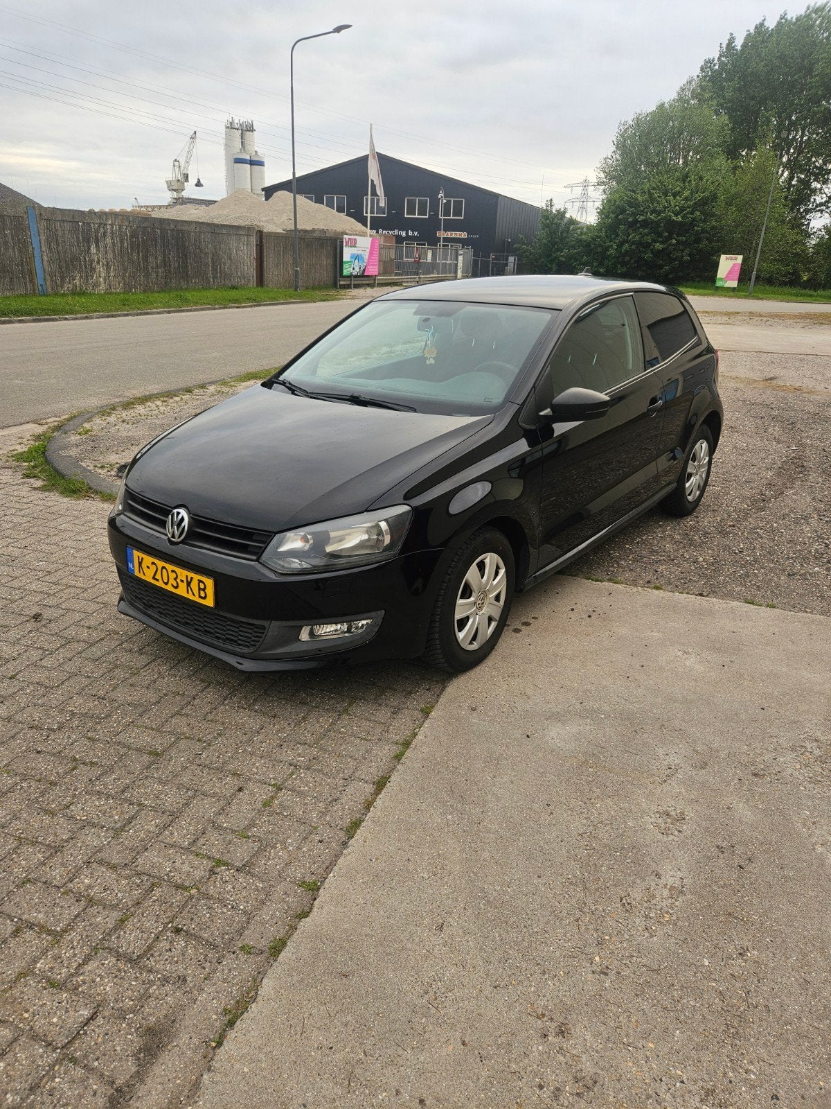 Volkswagen Polo 1.2 6V 44KW 5D My2009 2011 Zwart, Voorwielaandrijving, 967 kg, 40 €/maand, 1198 cc