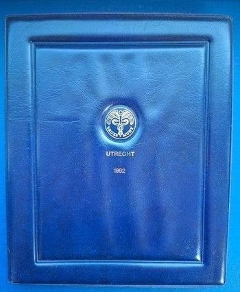 Munten NL 1992 Proofset Blauwe Verpakking 09-09, Postzegels en Munten, Ophalen of Verzenden, Koningin Beatrix, Overige waardes