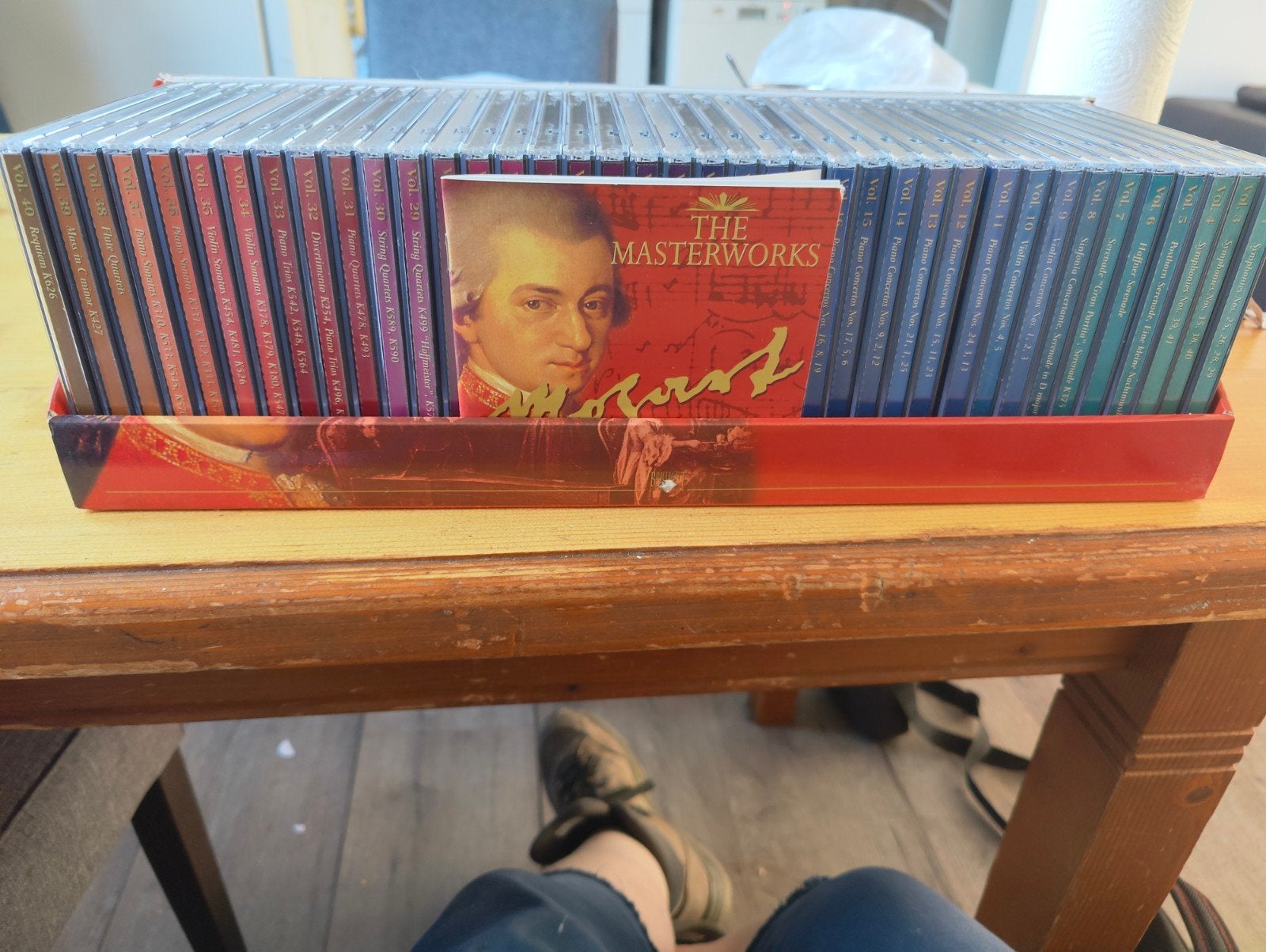 the Masterworks Wolfgang Amadeus Mozart, Ophalen of Verzenden, Zo goed als nieuw, Boxset