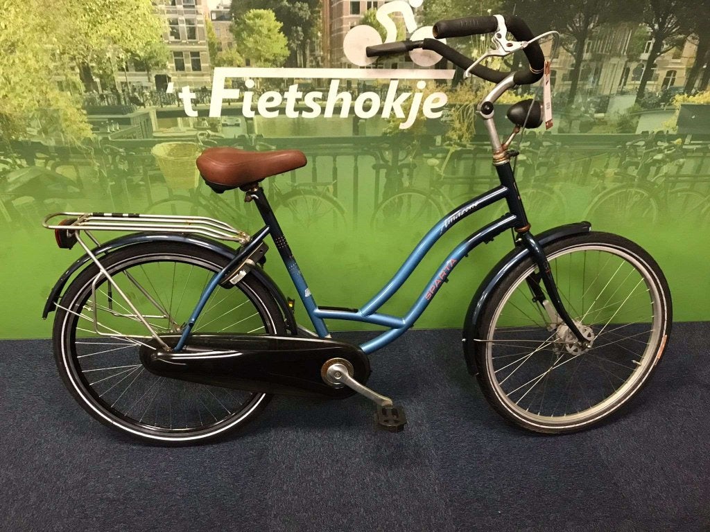 Fietshokje Raaks :  Sparta amazon Damesfiets blauw 56cm, Fietsen en Brommers, Fietsen | Dames | Damesfietsen, Overige merken, Raaks Fietsen