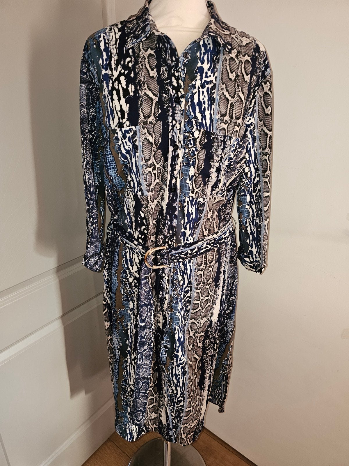 Creme de la crème jurk maat xl, Ophalen of Verzenden, Zo goed als nieuw, Maat 46/48 (XL) of groter, Beige