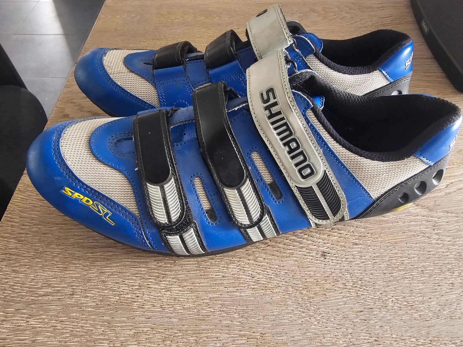 Shimano SPD-SL racefietsschoenen incl. schoenplaatje, Ophalen, Gebruikt, Overige maten, Schoenen