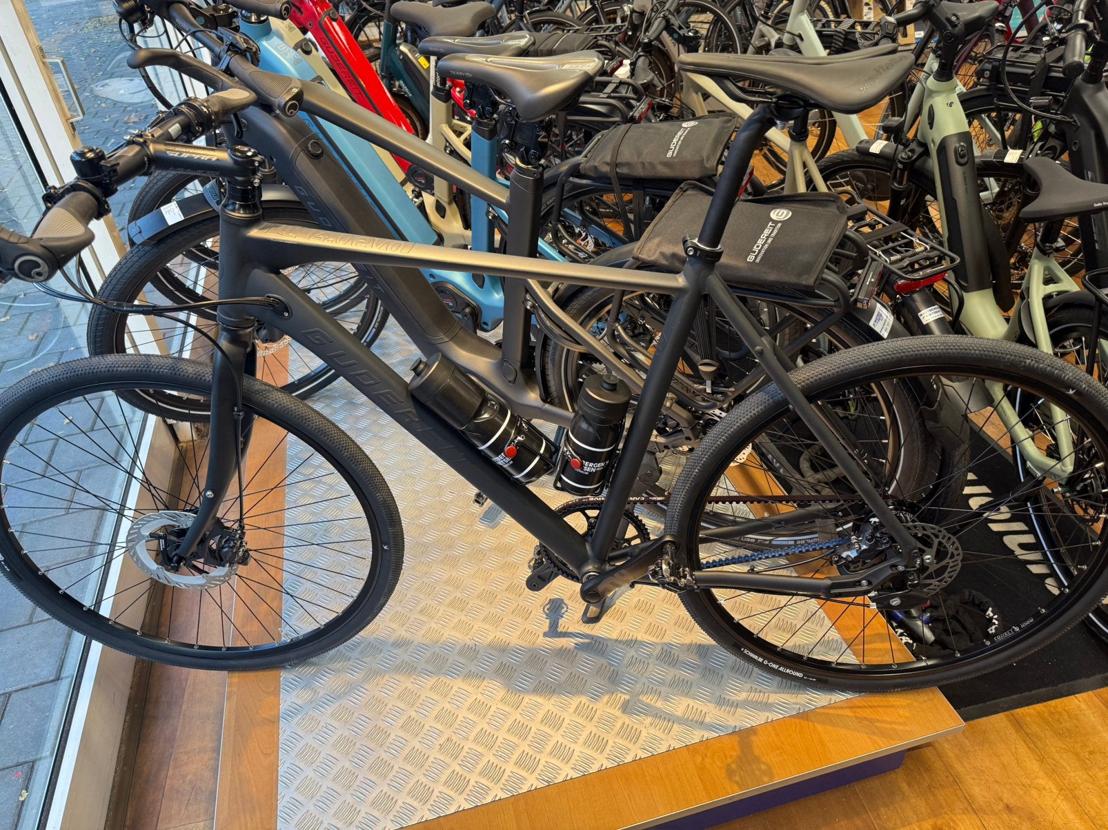 Gravelbike met Rohloff naaf en Gates beltdrive Nieuw., Fietsen en Brommers, Overige merken, 57 cm of meer, Heren, Nieuw