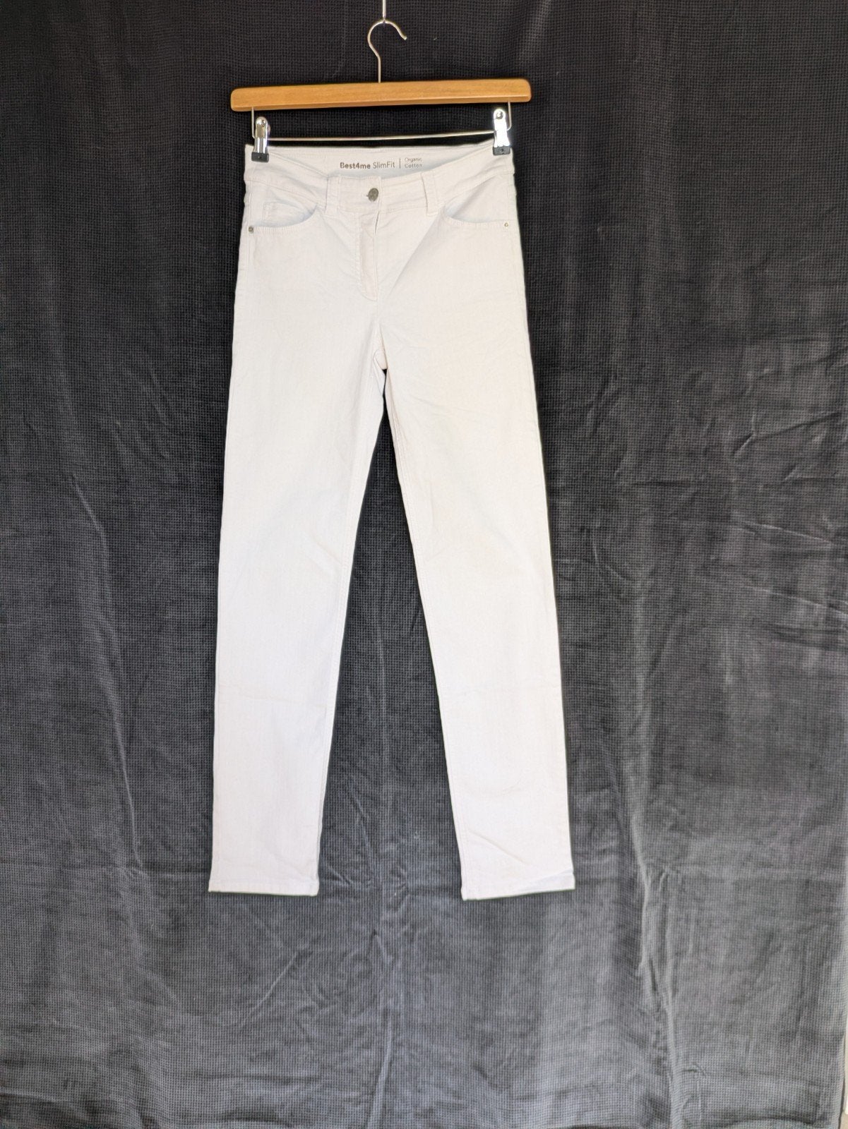 Gerry Weber jeans Best4me slimfit Organic Cotton, Neulehenstraße 8, 33790 Halle (Westf.), Duitsland, Wit, Ophalen of Verzenden