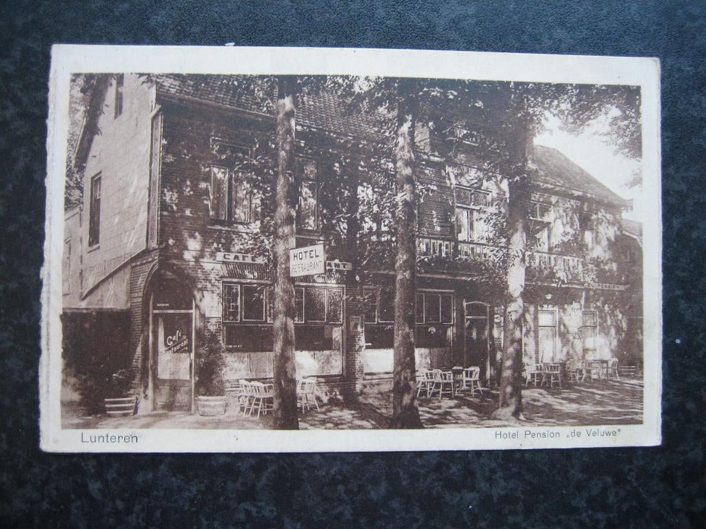 LUNTEREN  Hotel Pension  De Veluwe, Ophalen of Verzenden, 1920 tot 1940, Gelderland