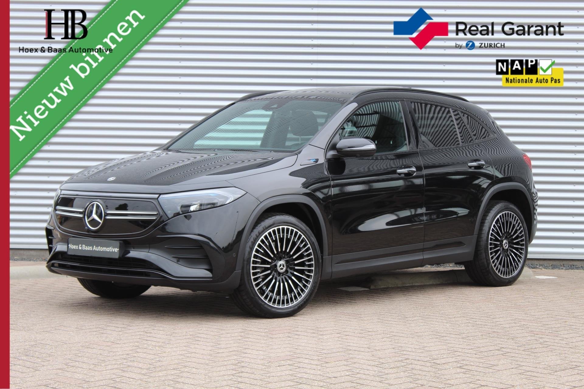 Mercedes EQA 250 AMG 67 kWh/Pano/20inch/360/sfeer/SOH 94,3%, 1940 kg, Gebruikt, 190 pk, Zwart