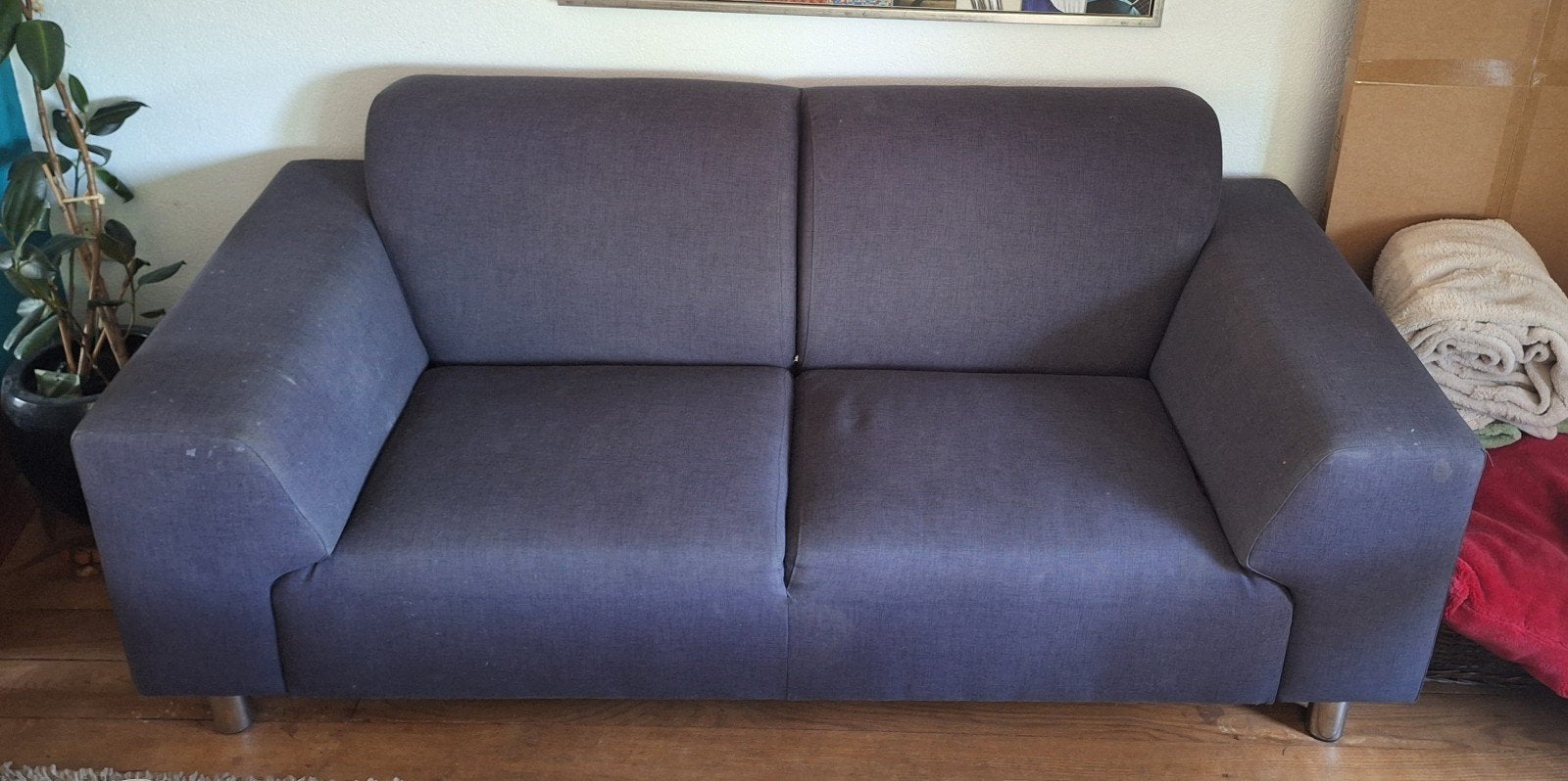 Bank 2.5 zits, Gebruikt, Tweepersoons, 75 tot 100 cm, Ophalen of Verzenden